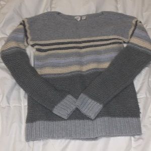 blue grey tone sweater